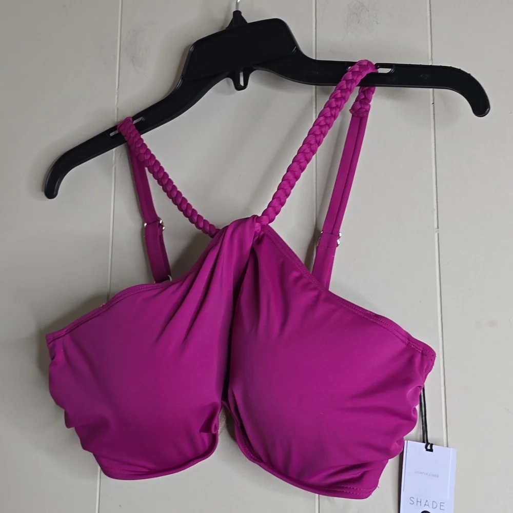 Women's Balconette Underwire Bikini Top Shade & Shore 36C - Picture 4 of 7